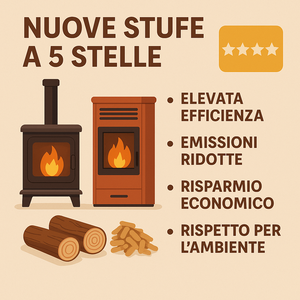 Stufa a 5 stelle