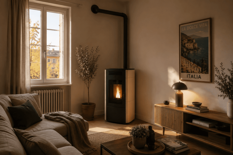 stufa a pellet appartamento (2)