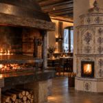 caminetto e stufa ristorante (2)
